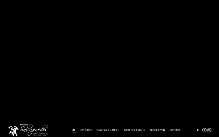 Screenshot of marlonsalsipuedes.nl