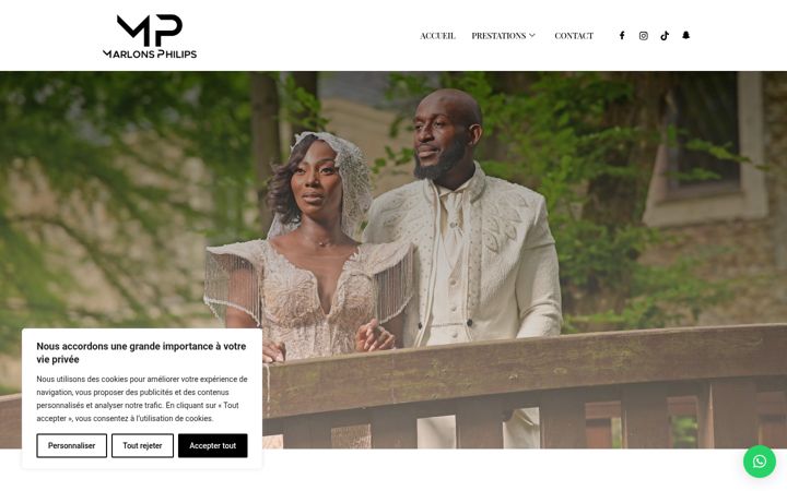 Screenshot of marlonsphilips.fr