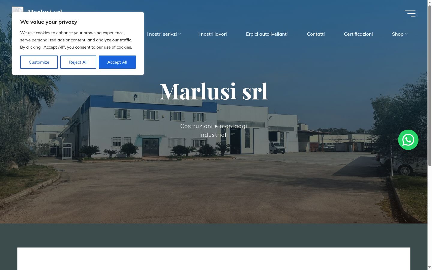 Screenshot tal-banner tal-kunsens muri qabel kwalunkwe interazzjoni