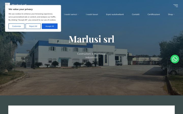 Screenshot of marlusi.it