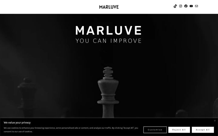 Screenshot of marluve.com
