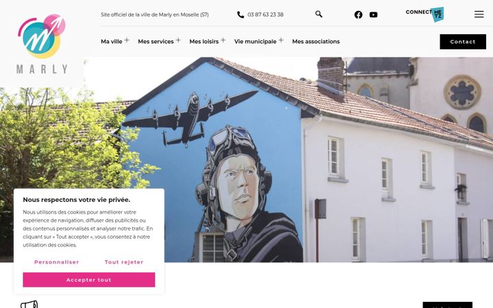 Screenshot of marly57.fr