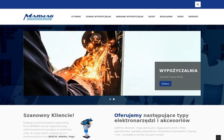 Screenshot of marmag.pl