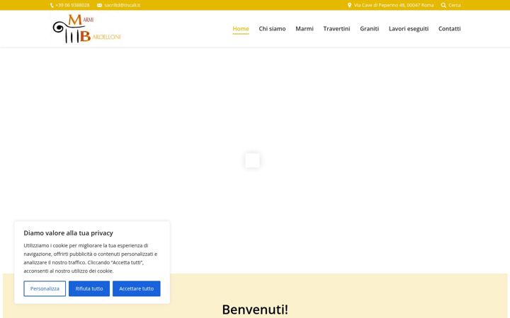 Screenshot of marmibardelloni.com
