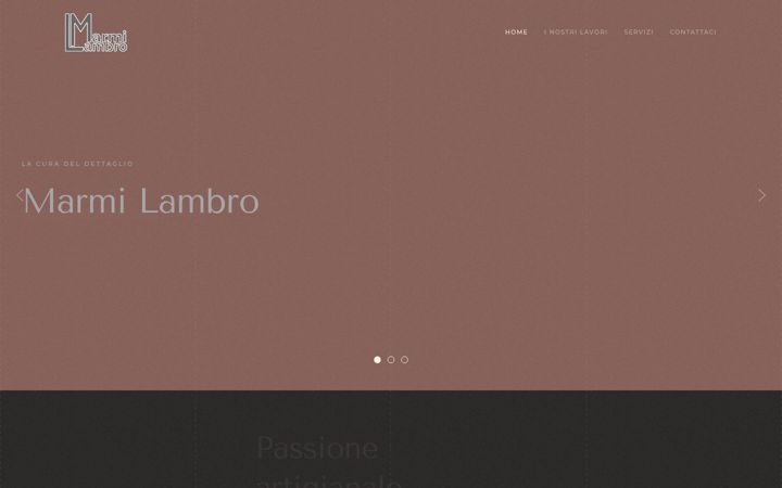 Screenshot of marmilambro.it