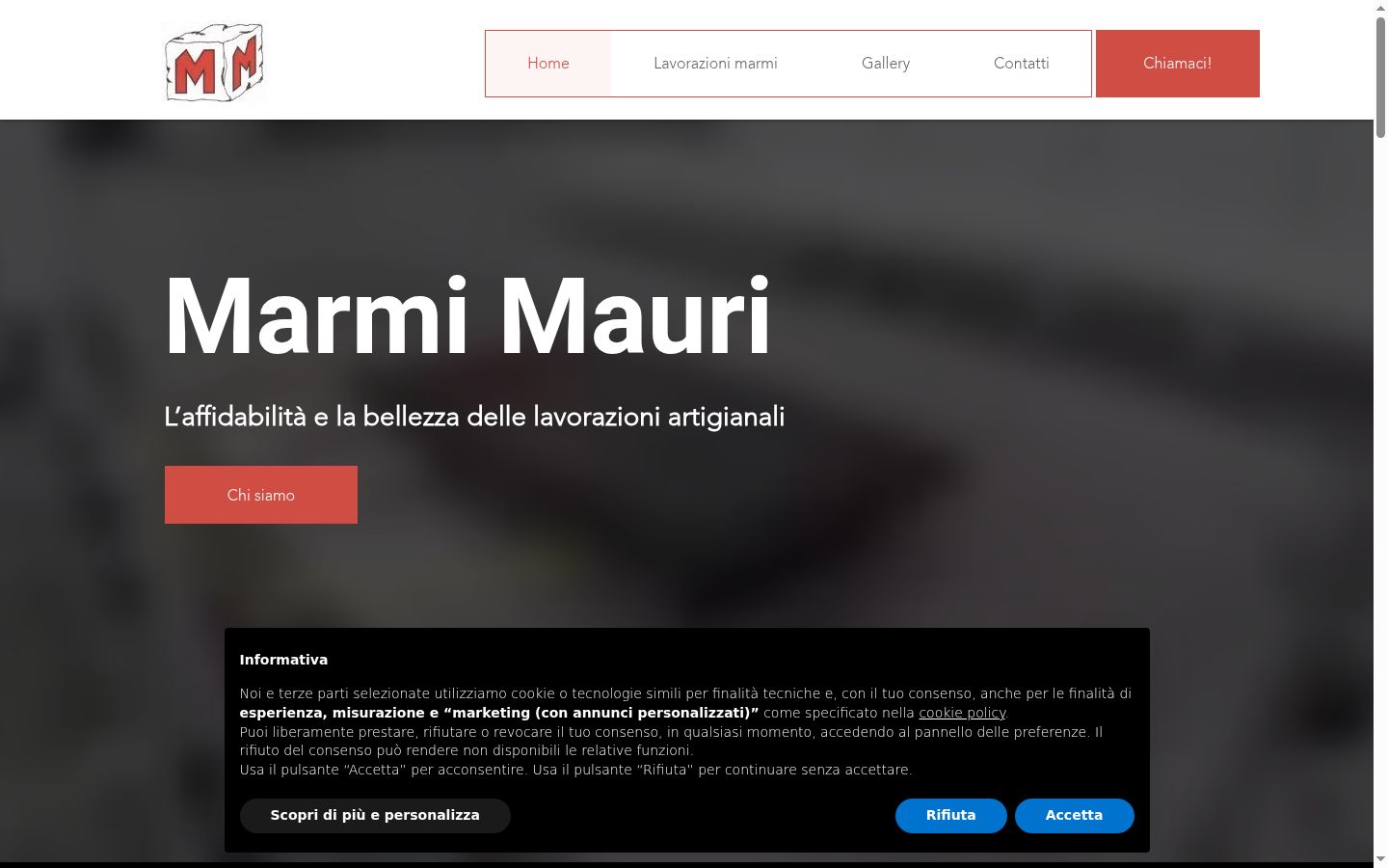 Képernyőkép a bármilyen interakció előtt megjelenő hozzájárulási bannerről