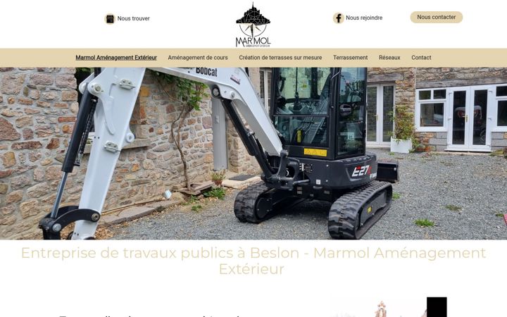 Screenshot of marmol-amenagement-ext.fr