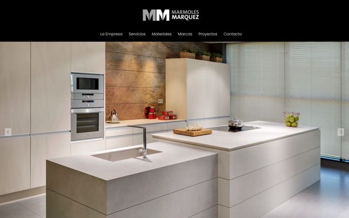 Screenshot of marmolesmarquez.es