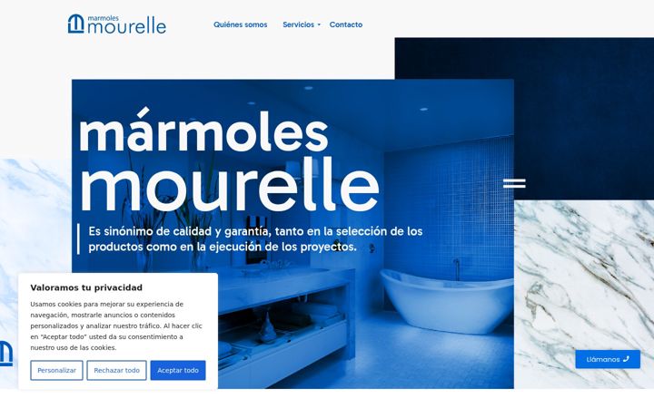 Screenshot of marmolesmourelle.com