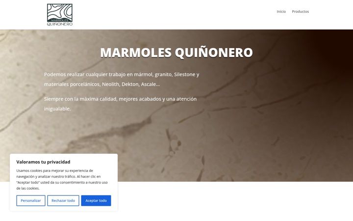 Screenshot of marmolesquinonero.com