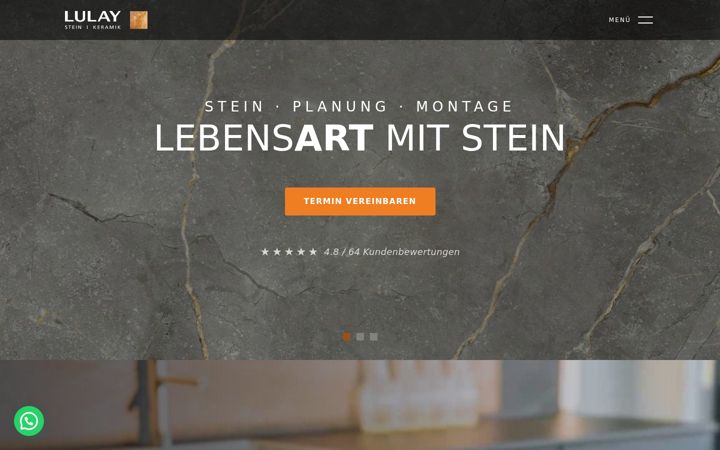 Screenshot of marmor-lulay.de
