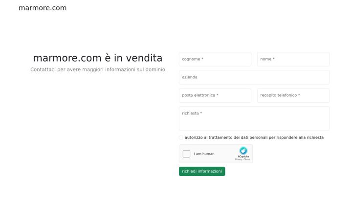 Screenshot of marmore.com