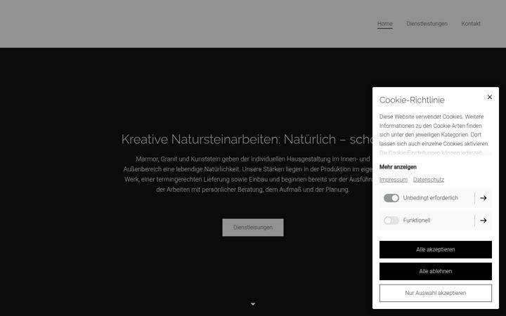 Screenshot of marmorzuehlke.de