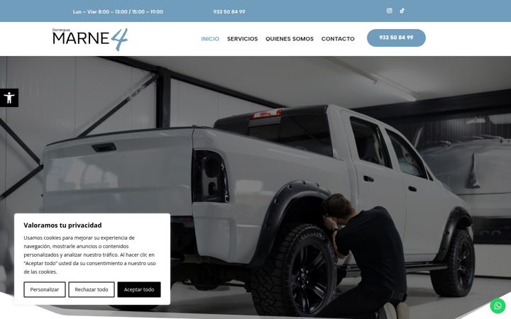 Screenshot of marne4.com