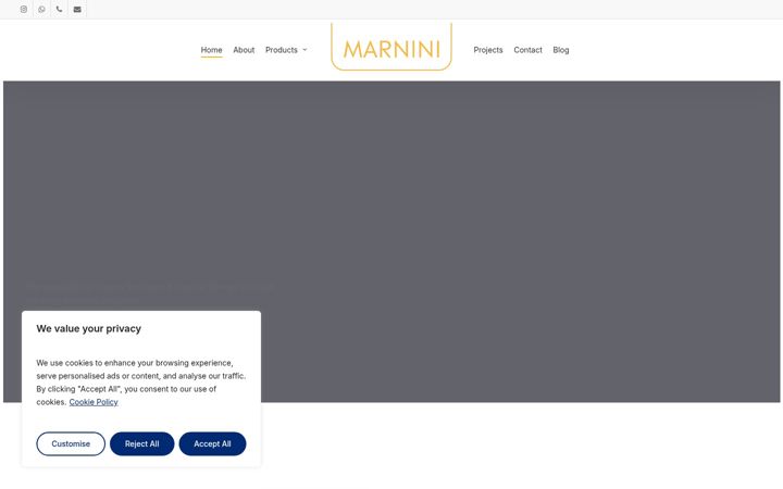 Screenshot of marnini.ae
