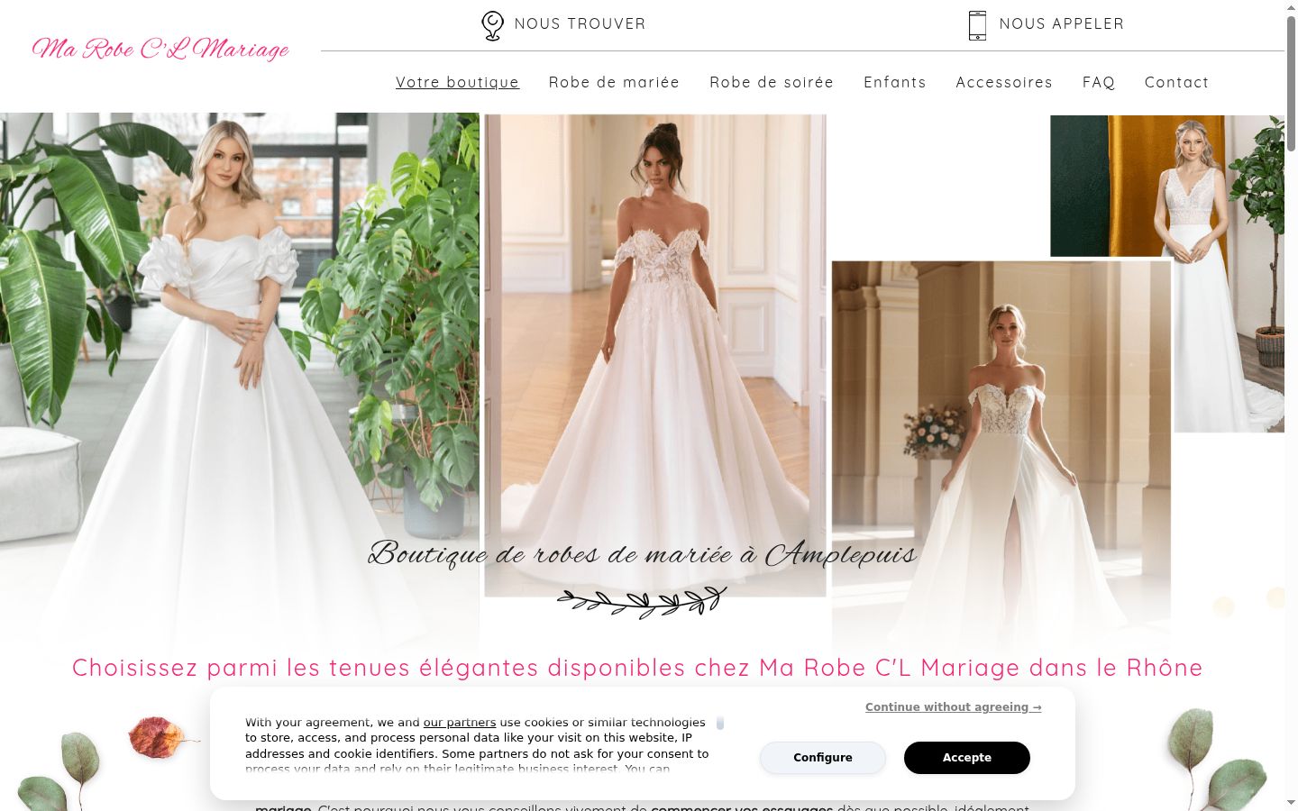 Screenshot van de toestemmingsbanner zoals getoond vóór enige interactie