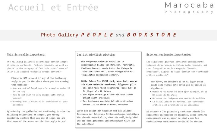 Screenshot of marocaba.com
