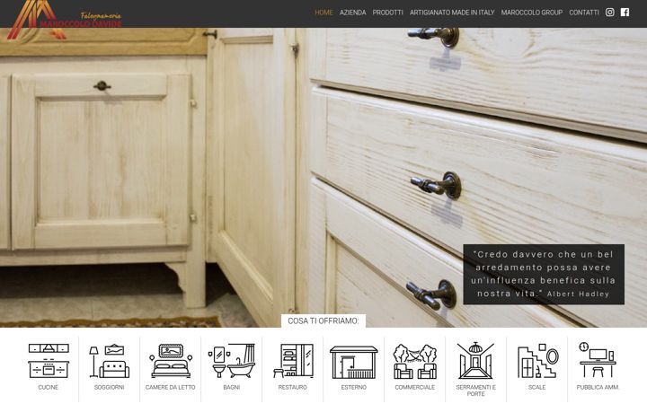Screenshot of maroccologroup.it