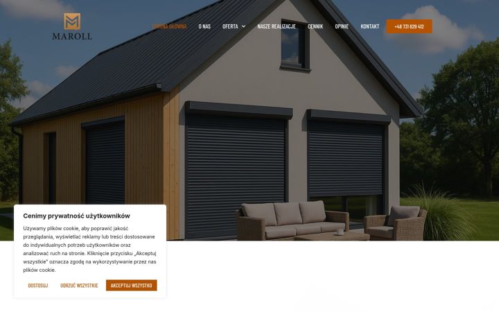 Screenshot of maroll.pl