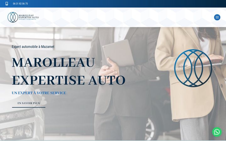 Screenshot of marolleau-expertise-auto.fr