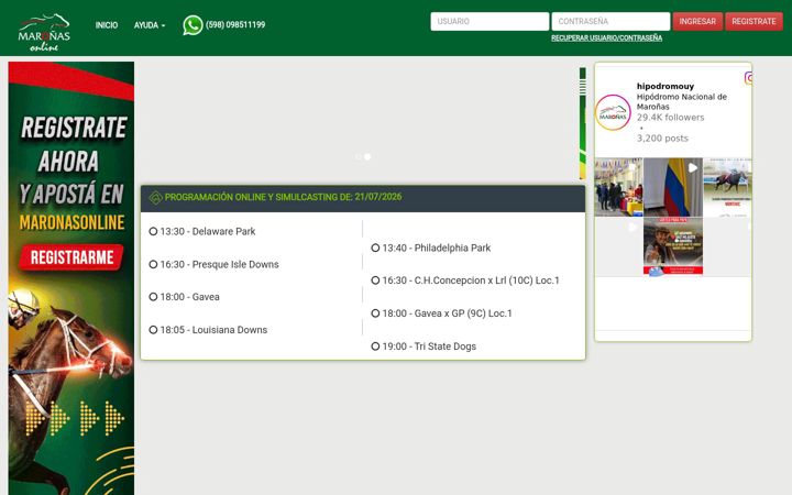 Screenshot of maronasonline.com.uy