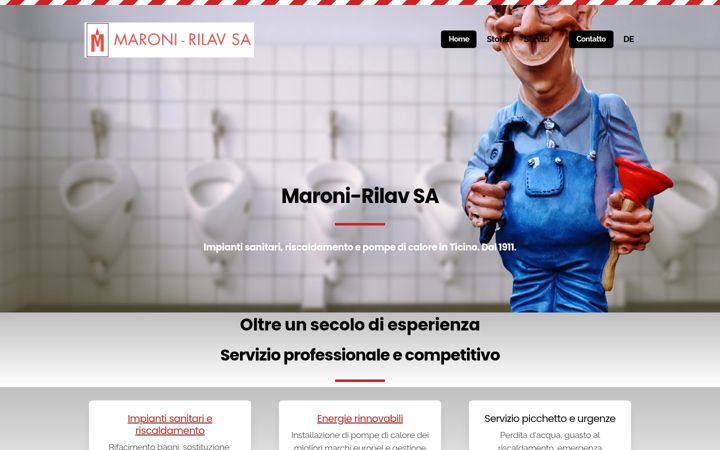 Screenshot of maronirilavsa.ch