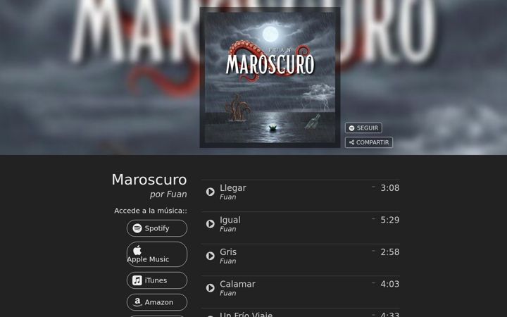 Screenshot of maroscuro.com