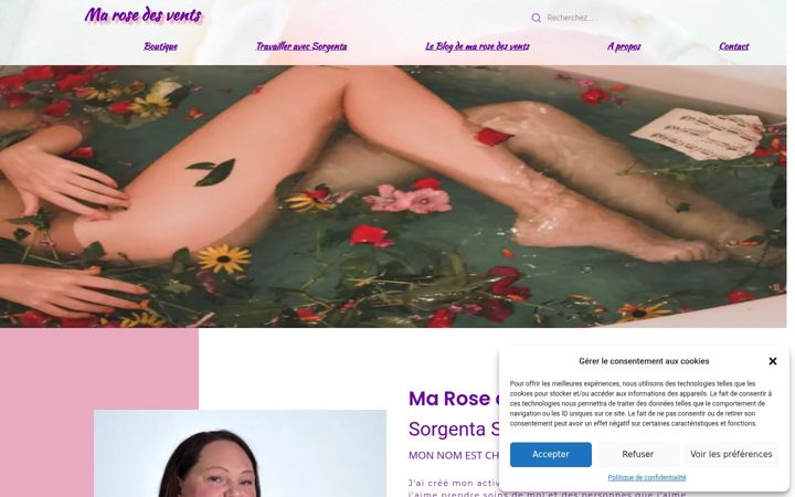 Screenshot of marosedesvents.com