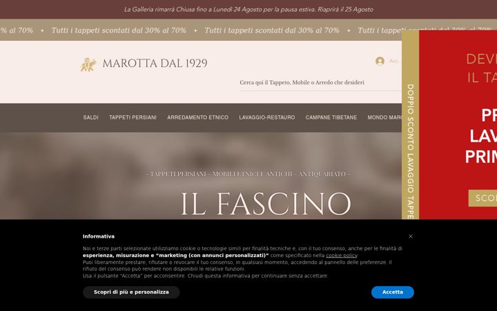 Screenshot of marottacleancarpet.com