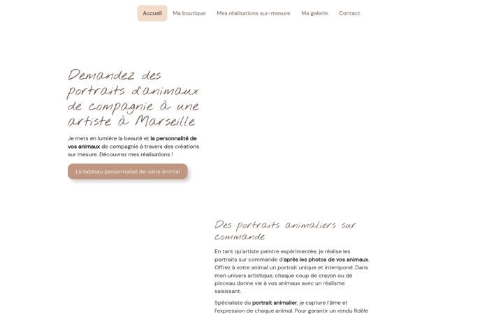 Screenshot of marouchkah.com