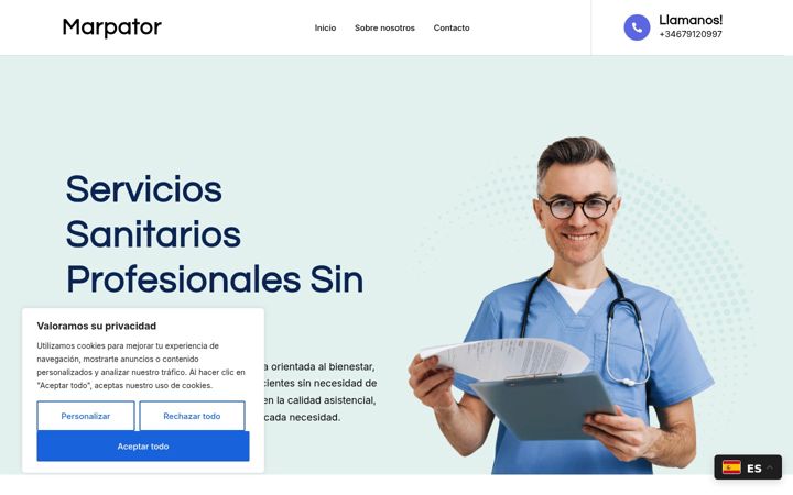 Screenshot of marpator.com