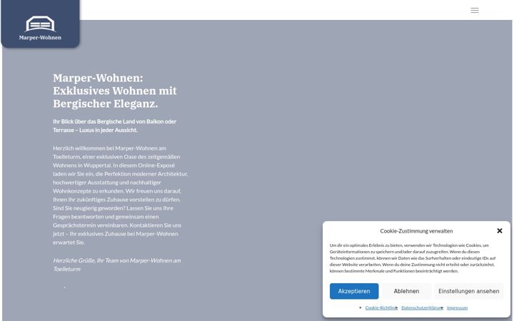 Screenshot of marper-wohnen.de