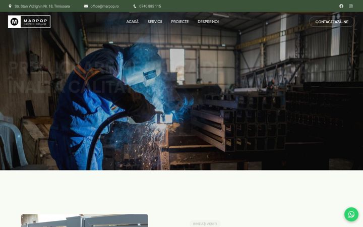 Screenshot of marpop.ro