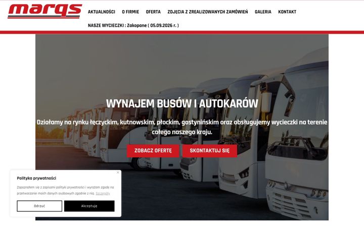 Screenshot of marqs-autokary.pl