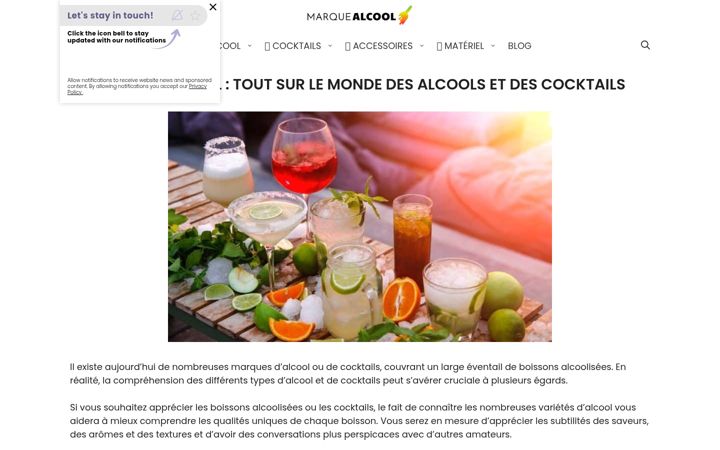 Screenshot of marque-alcool.com