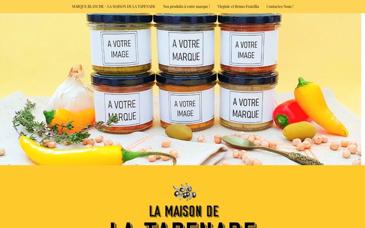 Screenshot of marqueblancheepicerie.com