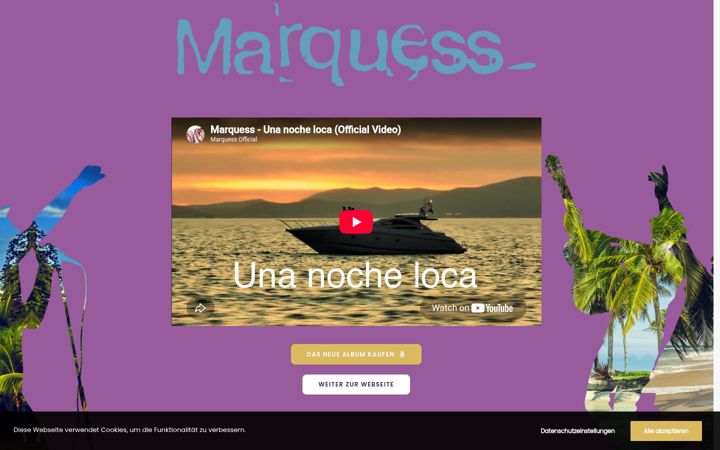 Screenshot of marquess.de