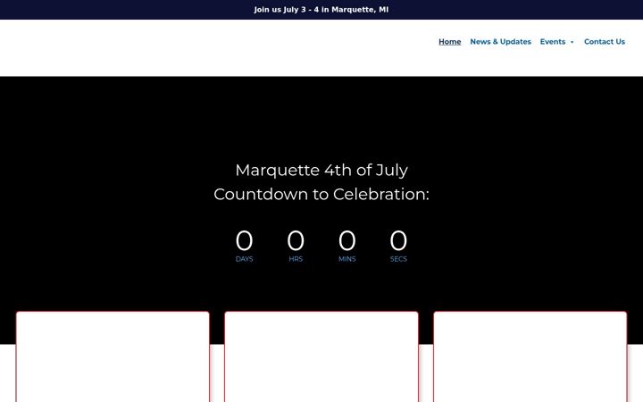 Screenshot of marquettefourth.com