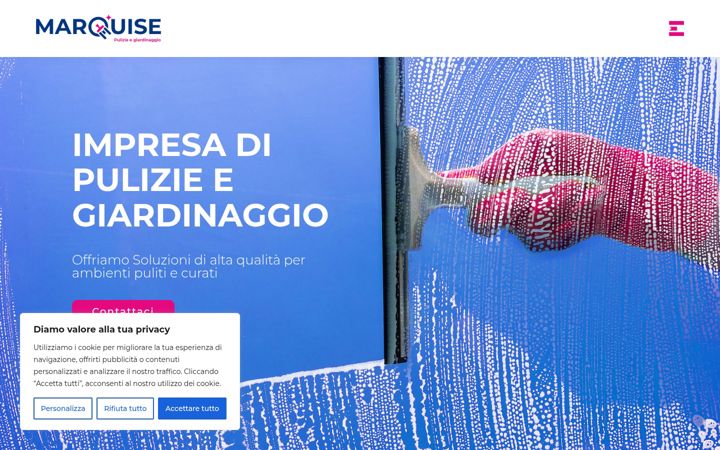 Screenshot of marquiseservice.it