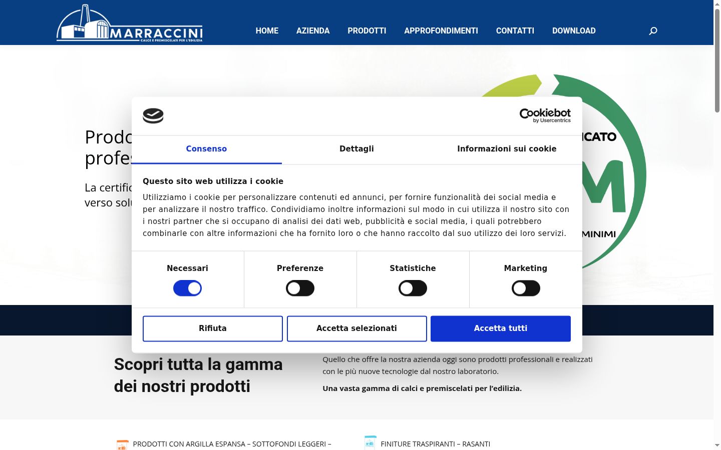Zrzut ekranu banera zgody wyświetlanego przed jakąkolwiek interakcją