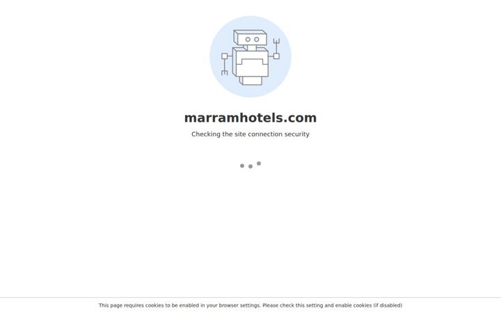 Screenshot von marramhotels.com