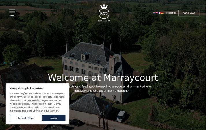 Screenshot of marraycourt.com