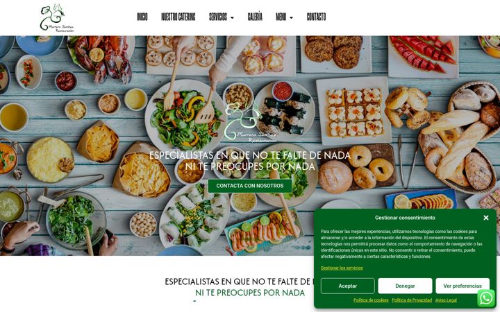 Screenshot of marrerosanchezrestauracion.com