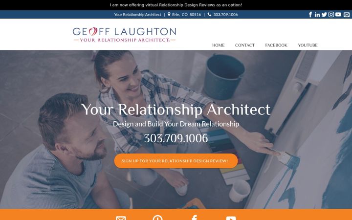 Screenshot of marriagecounselorerie.com