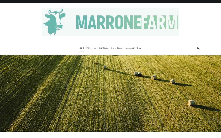 Screenshot of marronefarm.it