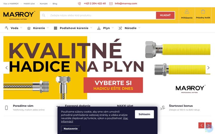 Screenshot of marroy.com