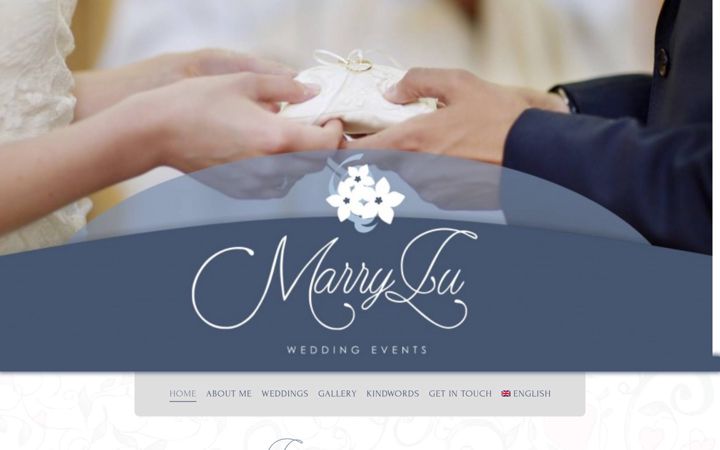Screenshot of marryluevents.com