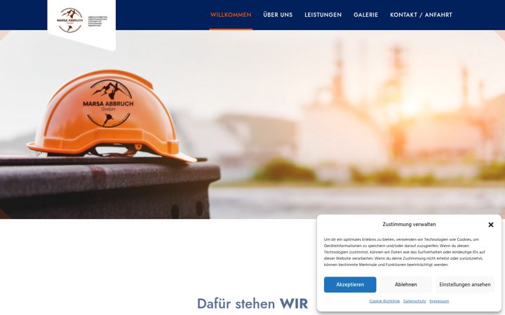 Screenshot of marsa-abbruch.de