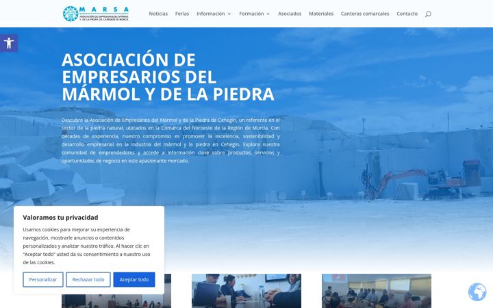 Screenshot of marsa.es