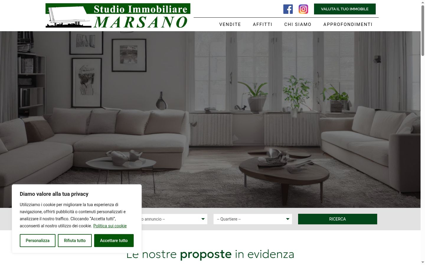 Captura de ecrã do banner de consentimento apresentado antes de qualquer interação